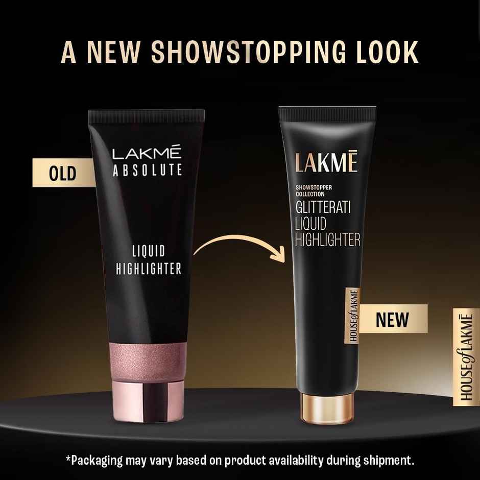 Lakme Glitterati Liquid Highlighter For Dewy Makeup Look