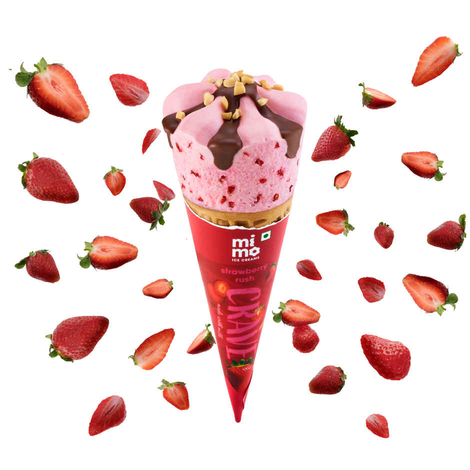 Mimo Crave Cone Strawberry Rush Combo