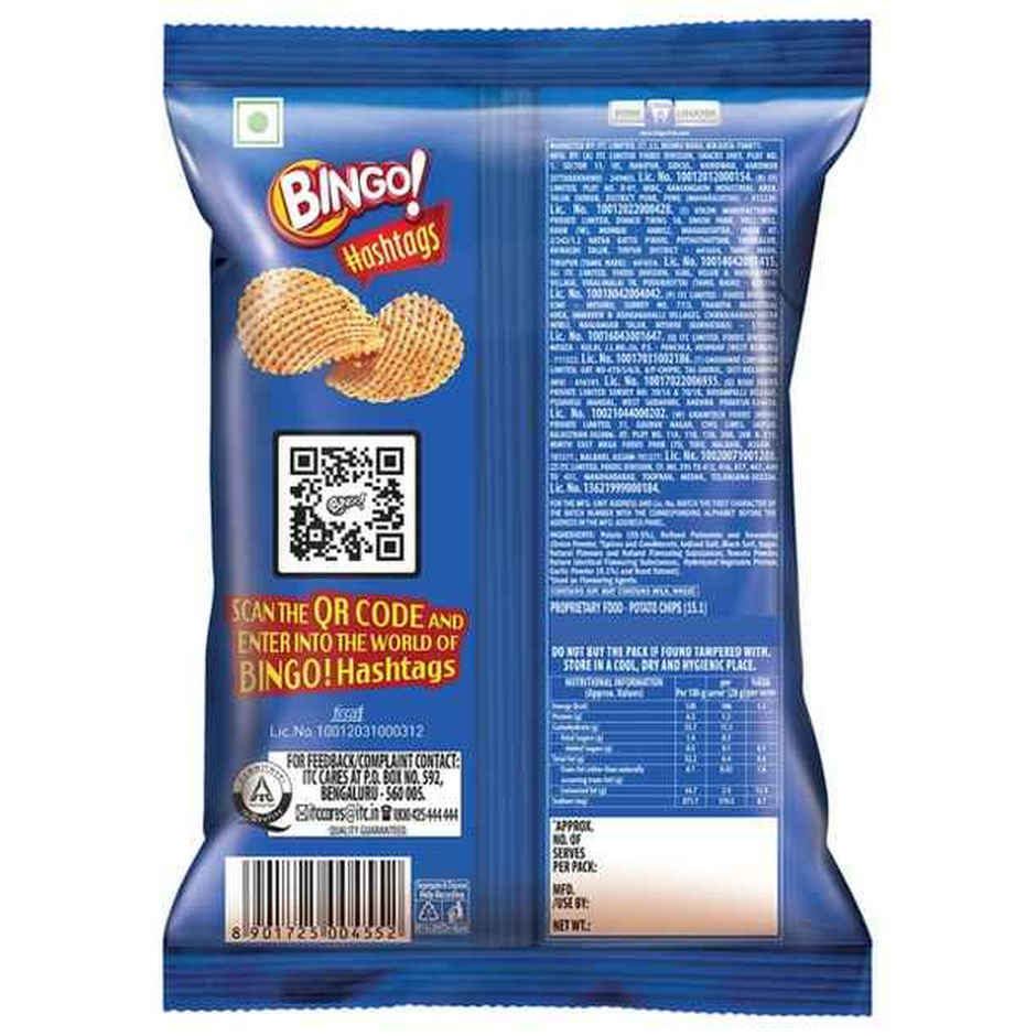 Bingo! Hashtags Potato Chips | Spicy Masala