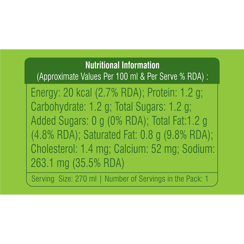 Mother Dairy Probiotic Tadka Chach Combo