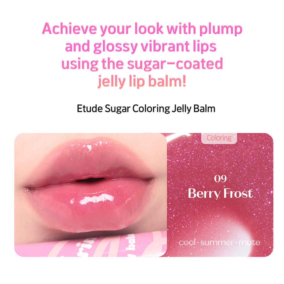 Etude Sugar Coloring Jelly Balm | 09 Berry Frost