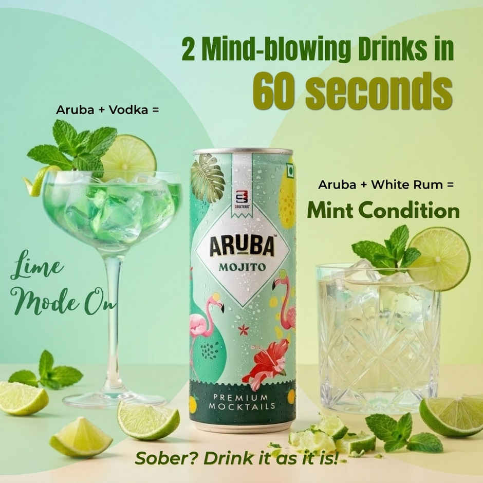 Aruba - Mojito | Ready-To-Drink Refreshment By 3 Sisters