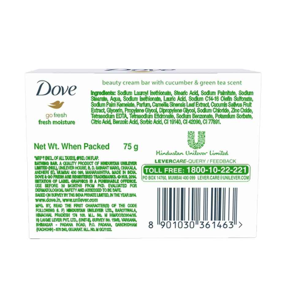 Dove Go Fresh Moisture Bathing Bar