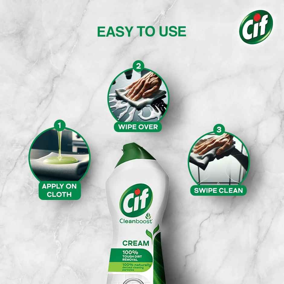 Cif Cleanboost Cream Original Floor Cleaner