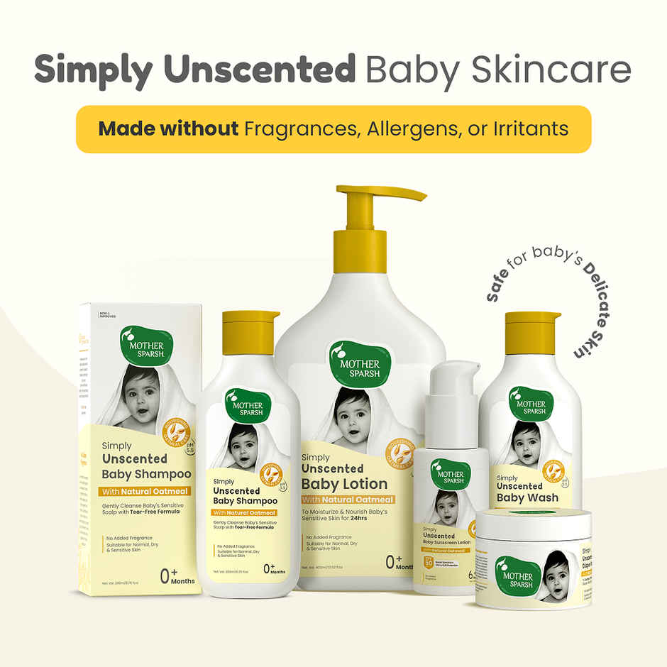 Mother Sparsh Simply Unscented Sunscreen For Babies With Spf 50
