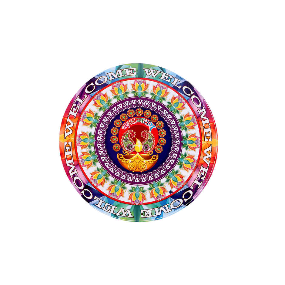 Jai Kashi Rangoli Sticker Set of 4 - Assorted Prints