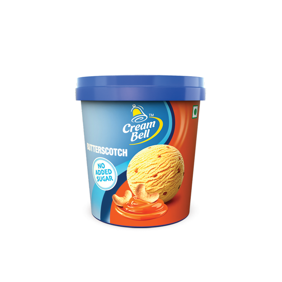 Cream Bell Sugarfree Butterscotch Ice Cream Cup