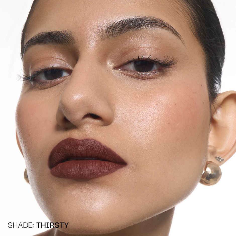 Fae Beauty Lip Whip 12H Matte Liquid Lipstick Enriched With Vitamin E And Cherry Coffee | Thirsty