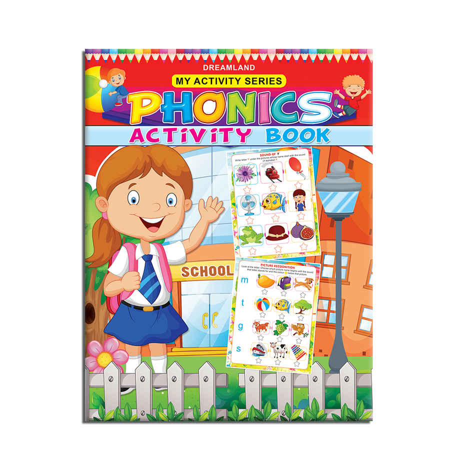 Dreamland My Activity Phonics Activity Book for Kids Age 2 to 5