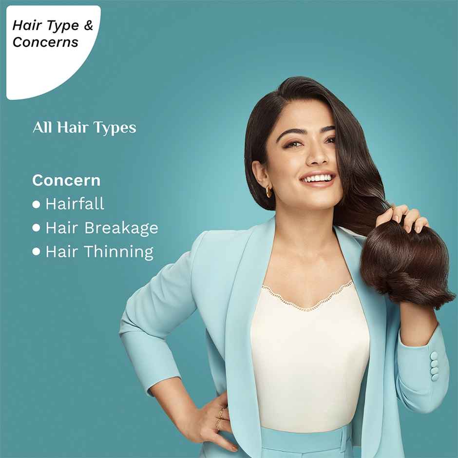 Pilgrim Rosemary & Biotin Anti Hairfall Shampoo for Reducing Hair Loss & Breakage