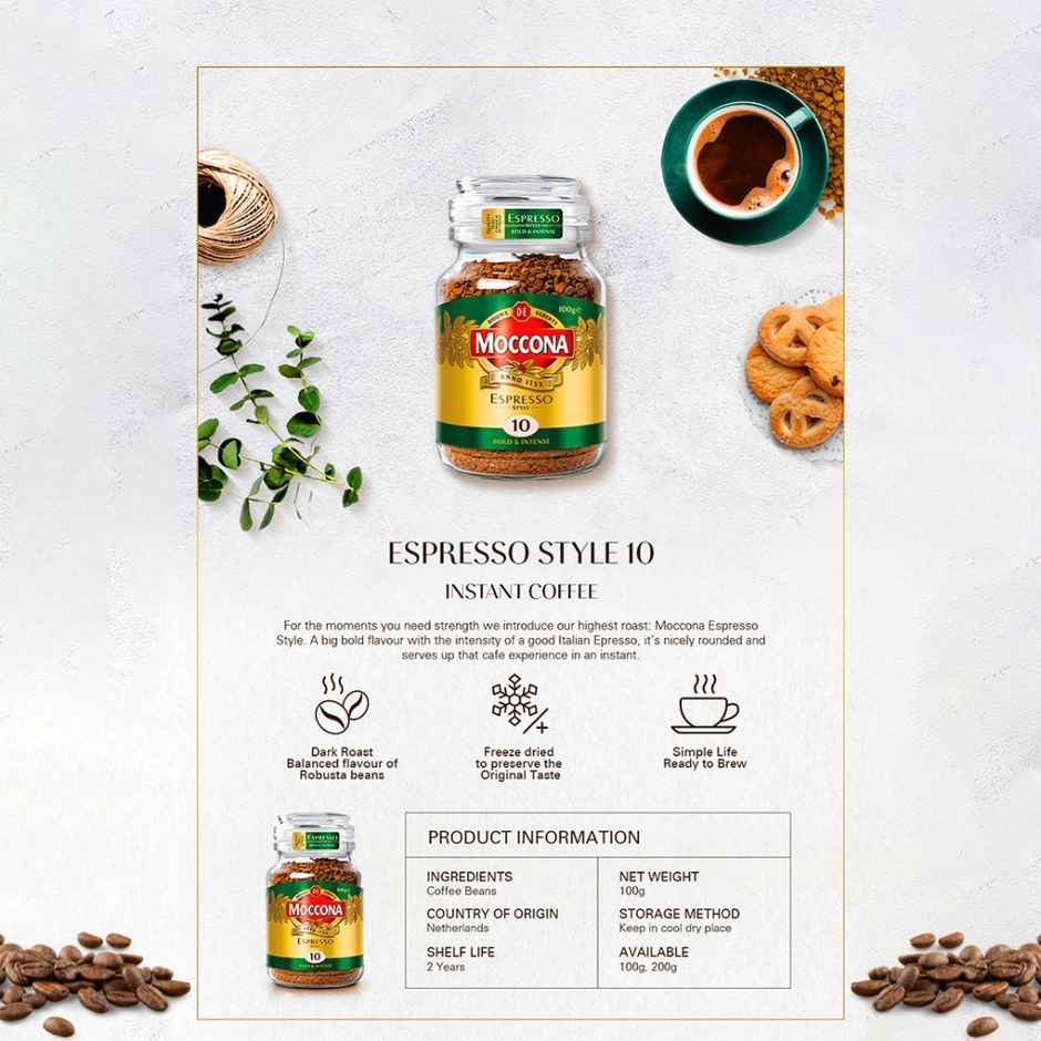 Moccona Espresso Style Instant Coffee