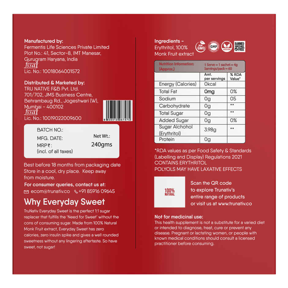 Trunativ Everyday Sweet (Sachets)