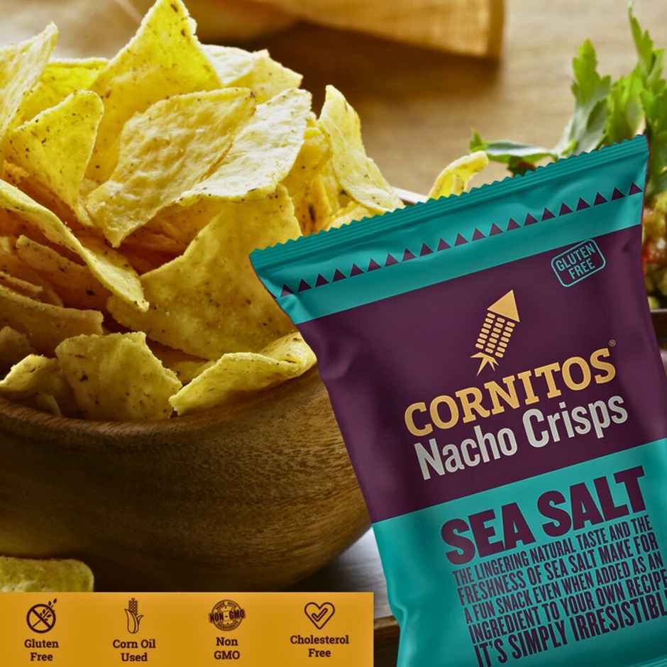 Cornitos Nachos Sea Salt | Nachos Snack