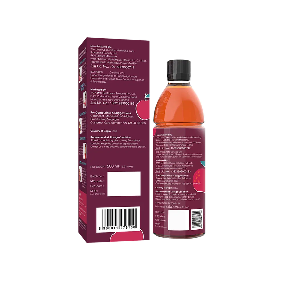 Tata 1mg Apple Cider Vinegar Acv Probiotic Plus