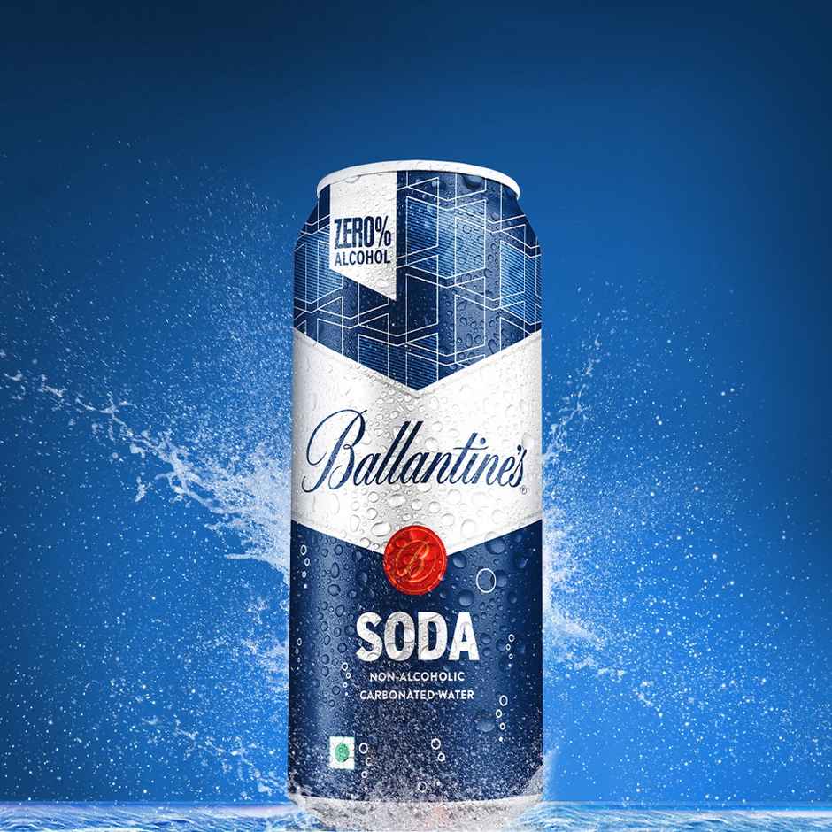 Ballantines Non-Alcoholic Carbonated Soda Water