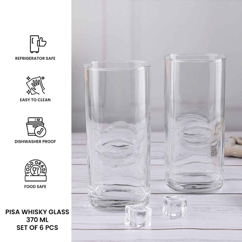 Soogo Pisa Long Drink Glass Set 370 ml