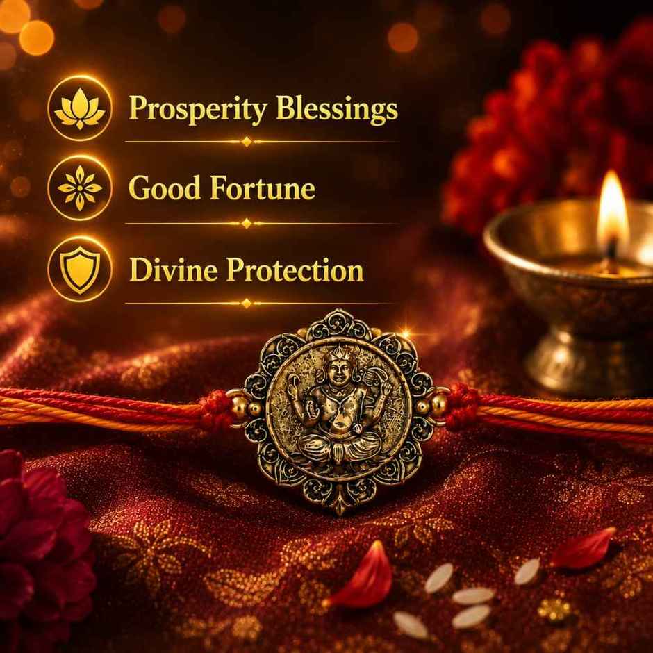 VAMA Siddh Kuber Rakhi | A Brother's Blessing for Endless Abundance