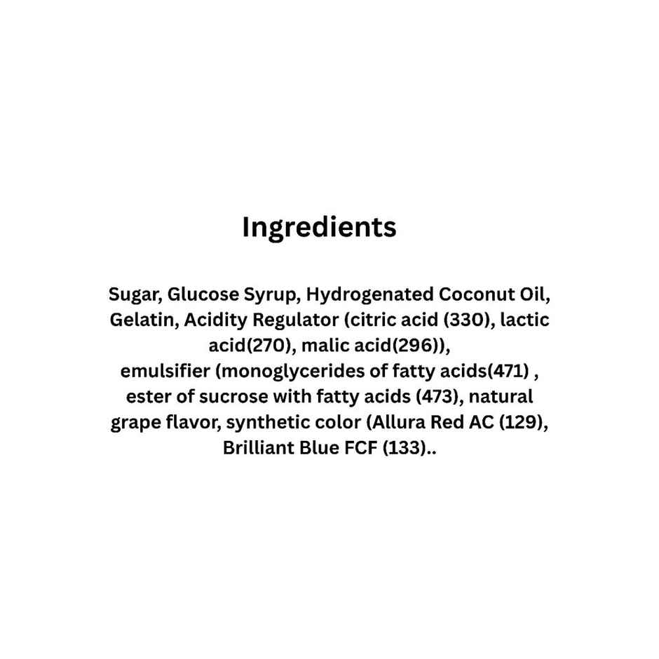 Alpenliebe 2Chew Grape Flavoured Soft Toffee