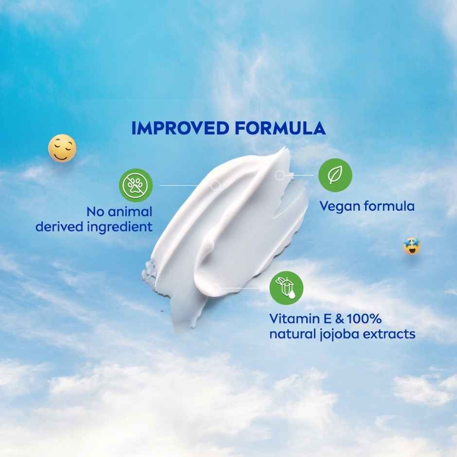 NIVEA Soft Moisturizing Cream Vitamin E Face Cream, Body Moisturizer 72H Hydration Dry & Normal Skin