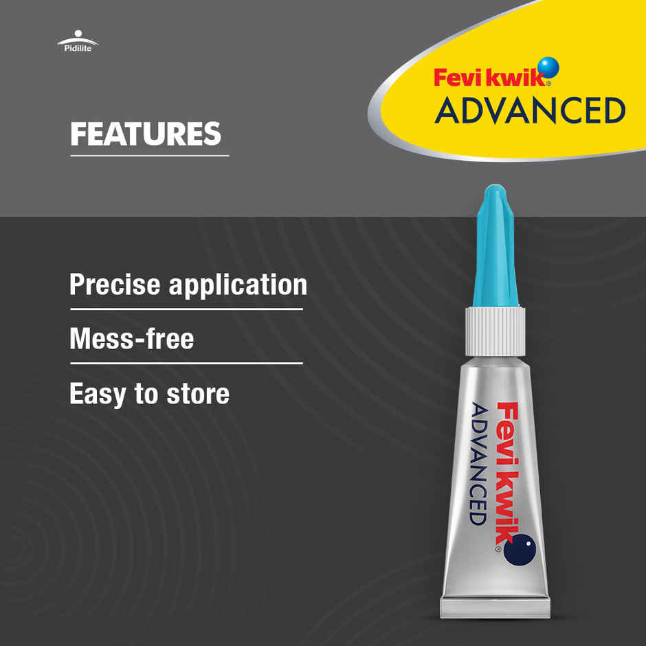 Fevikwik Advanced 3g | Instant glue | Water-proof glue| Shock proof | Long lasting bonds