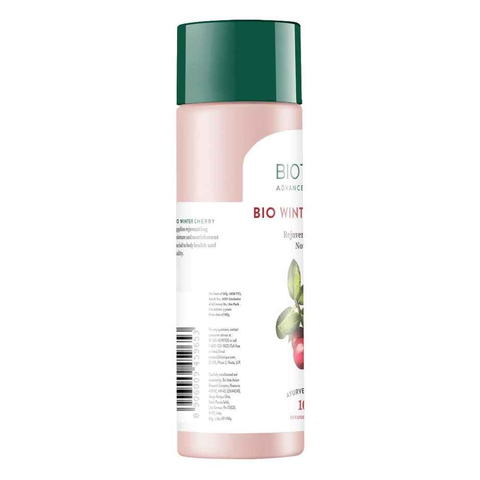 Biotique Winter Cherry Rejuvenating Body Lotion