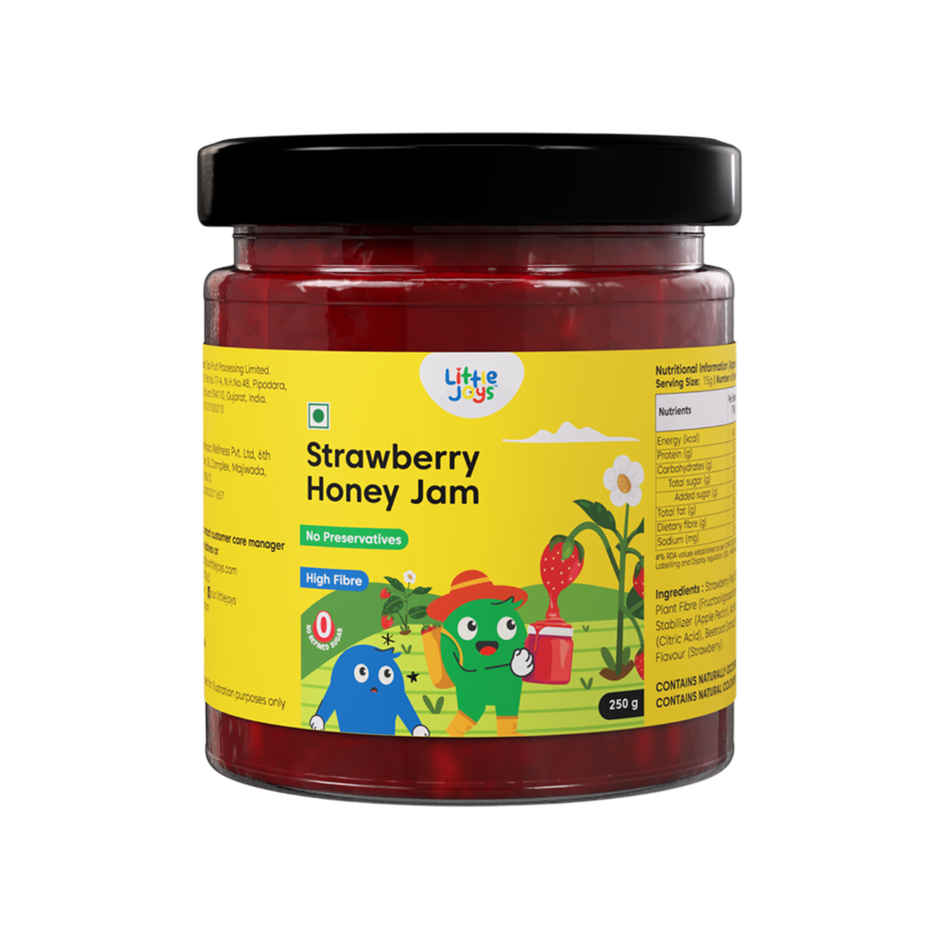 Little Joys Strawberry Honey Jam | No Added Sugar & Preservatives