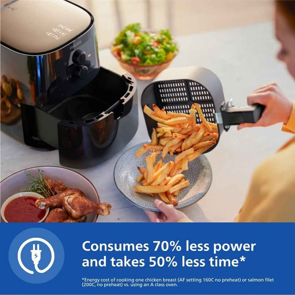 Philips Hd9200/90 Air Fryer Spectre 4.1L Analog Black