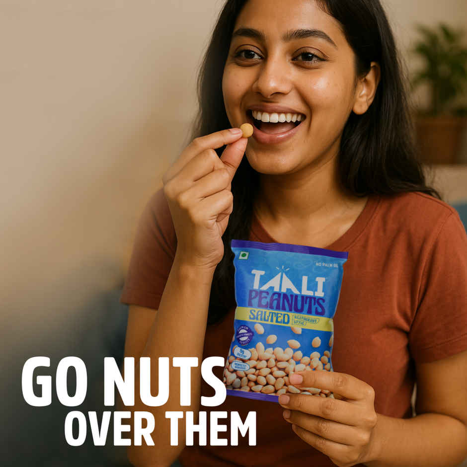 Taali Salted Peanuts, Roasted Peanut, Premium Quality Bharuchi Nuts, Rich in Protein