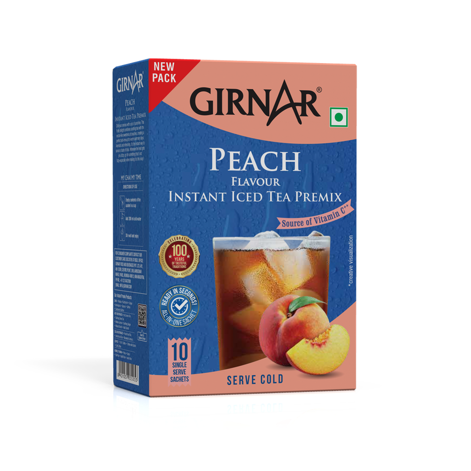 Girnar Peach Iced Tea Instant Premix
