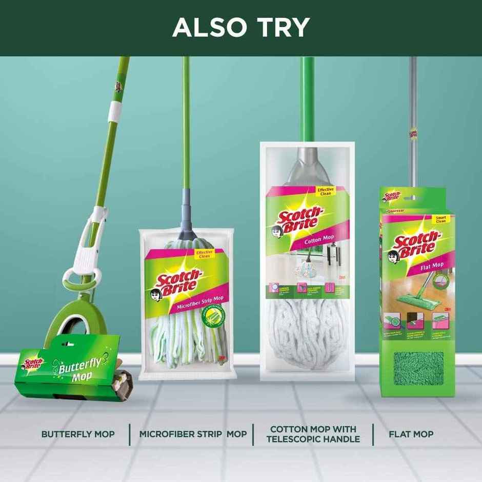 Scotch-Brite Floor Cleaning Cloth-Pocha Combo