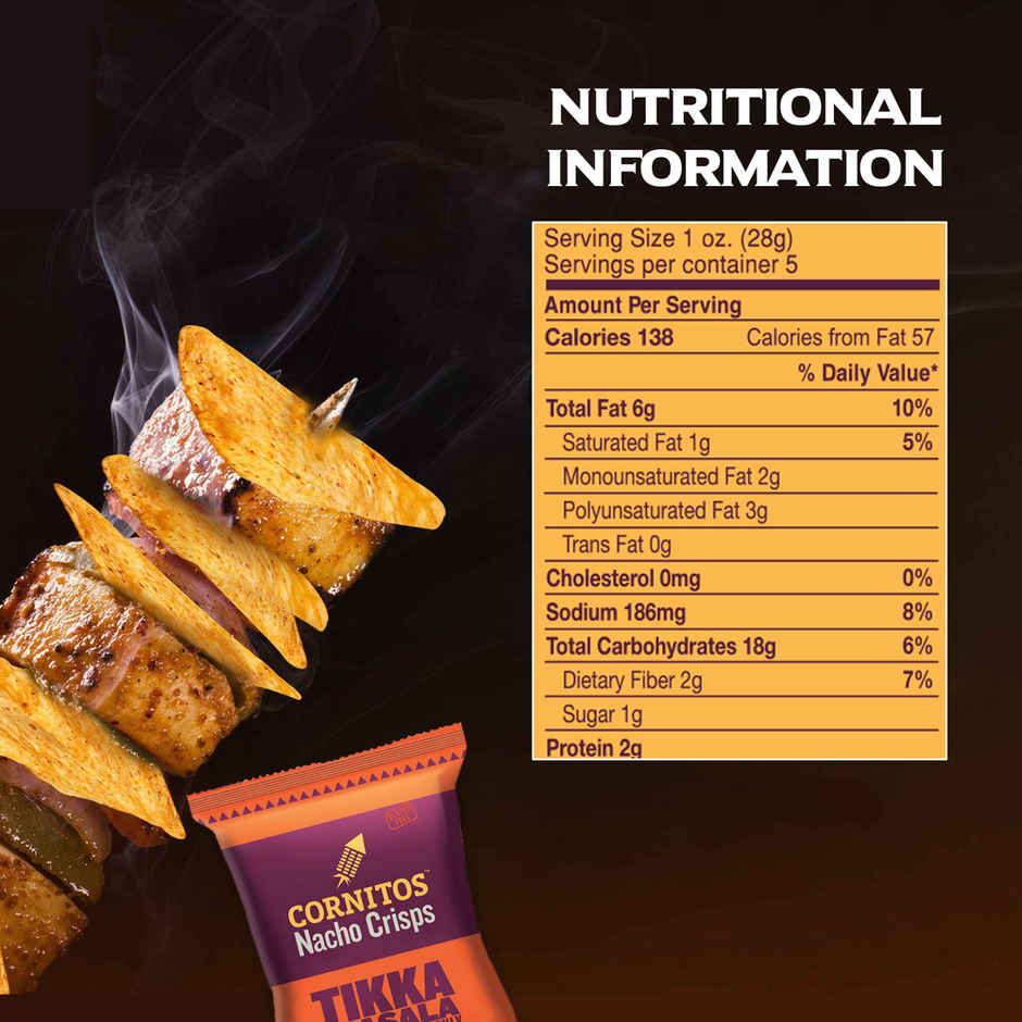 Cornitos Tikka Masala Nachos Chips