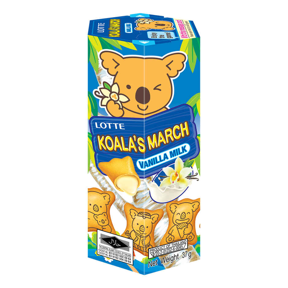 Lotte Koala March Vanilla Milk