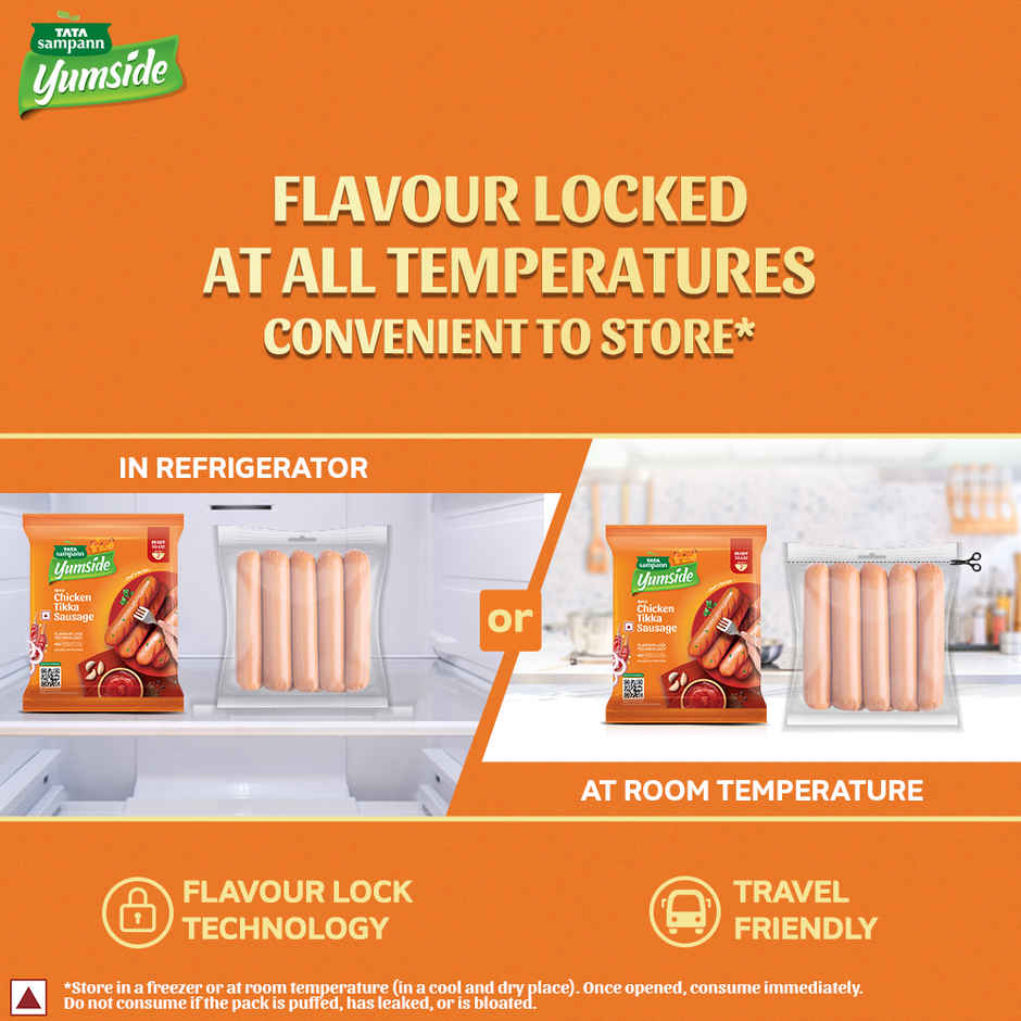 Tata Sampann Yumside Spicy Chicken Tikka Sausage Combo
