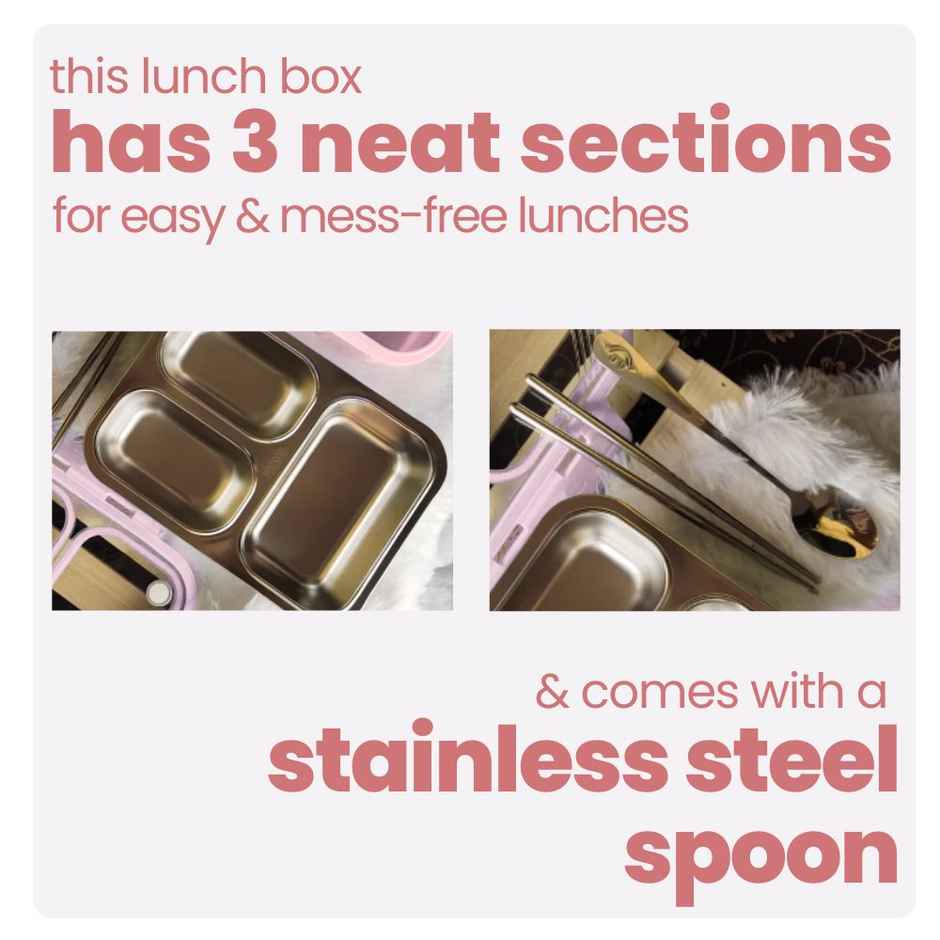 Tuco Kids Lunch Box | Pink