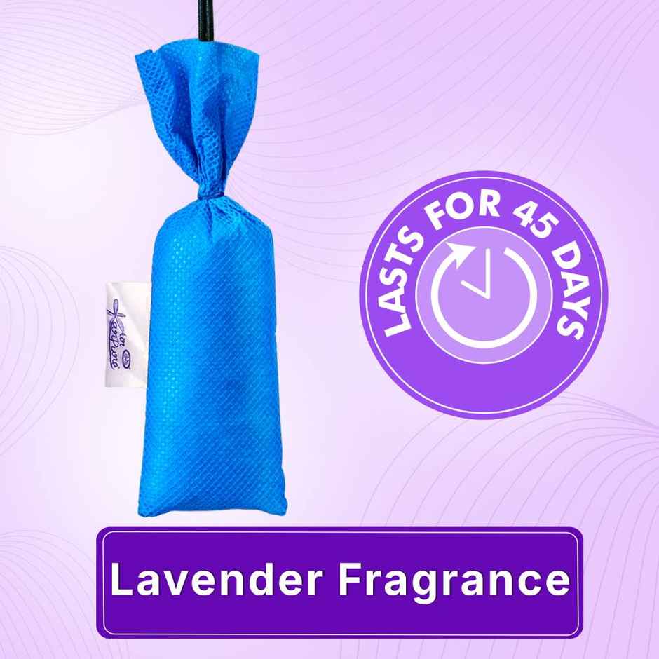 Lavender Camphor Pouch by Air Karpure |Car, Bathroom, Wardrobe & Room Freshener|From House of Cycle
