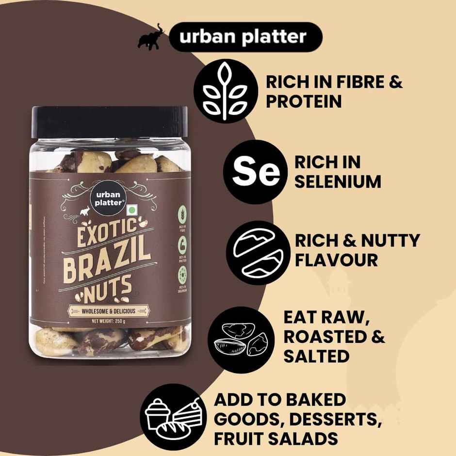 Urban Platter Exotic Brazil Nuts