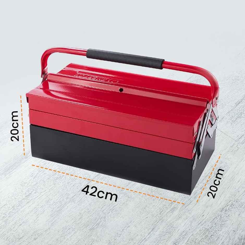 Cheston 5 Compartment Hand Tool Box for Organizing your Tools | 40x20x20cm