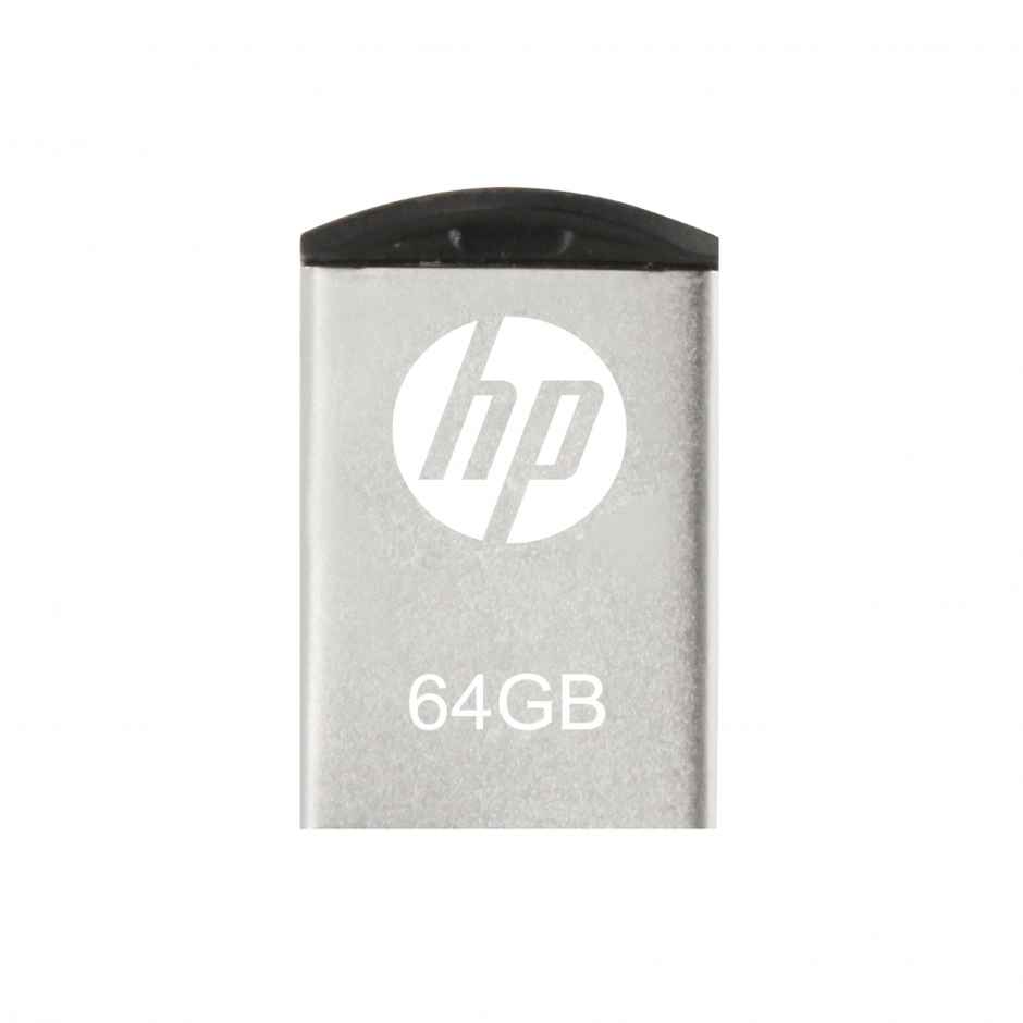 Hp V222W 64Gb Usb 2.0 Pen Drive (Silver)