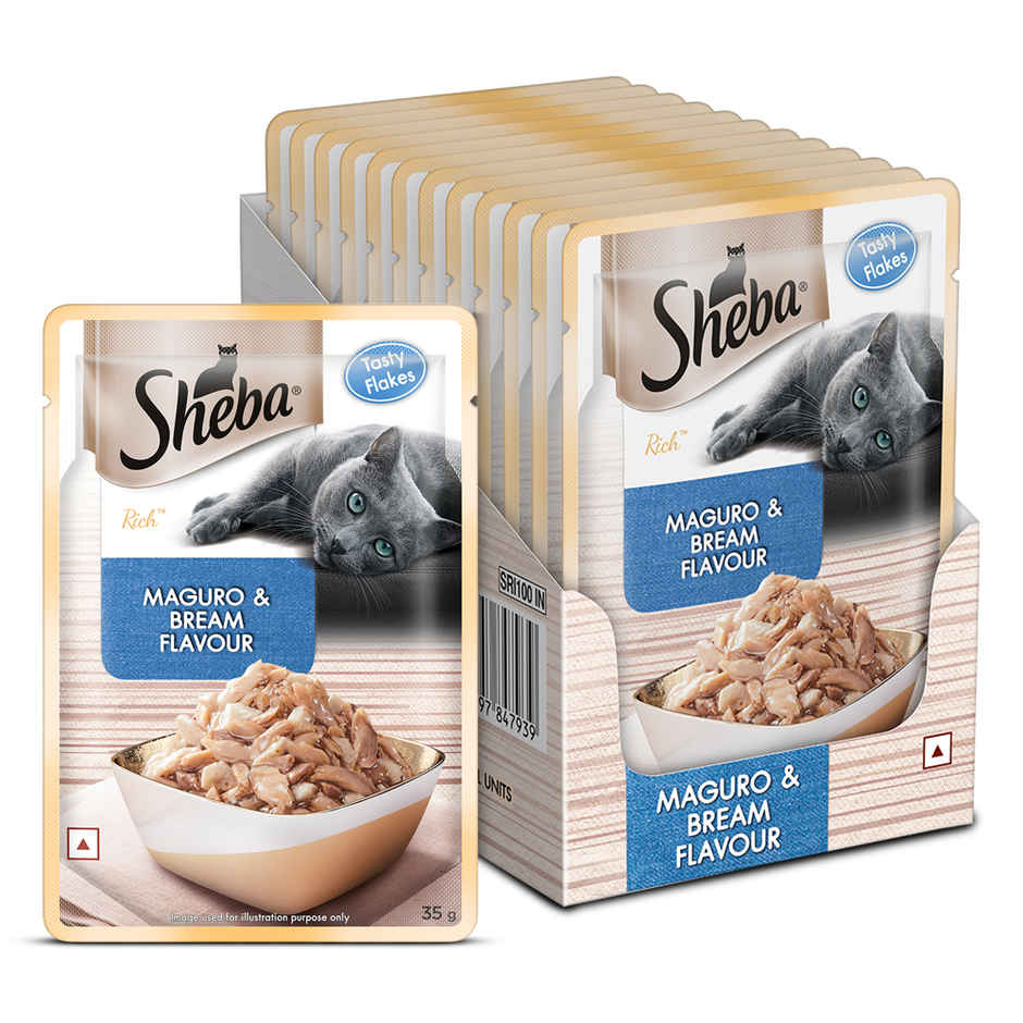 Sheba Rich Adult Maguro & Bream Flavour Wet Cat Food