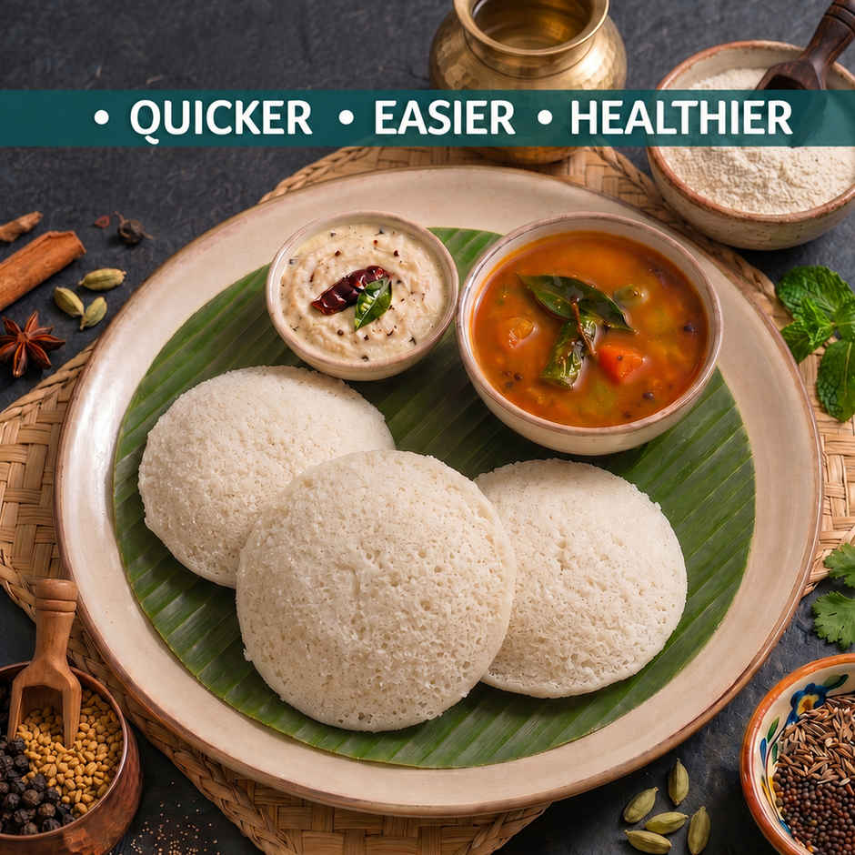Organic Tattva Rice Idli Ready Mix