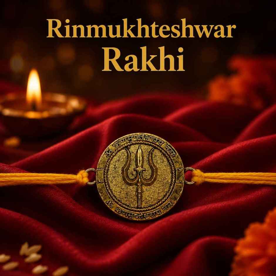 VAMA Siddh Rinmukteshwar Rakhi | A Blessing for a Brother's Debt-Free & Prosperous Life