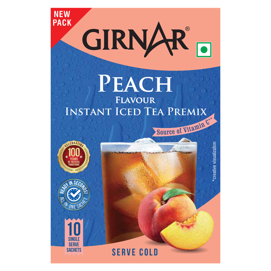 Girnar Peach Iced Tea Instant Premix