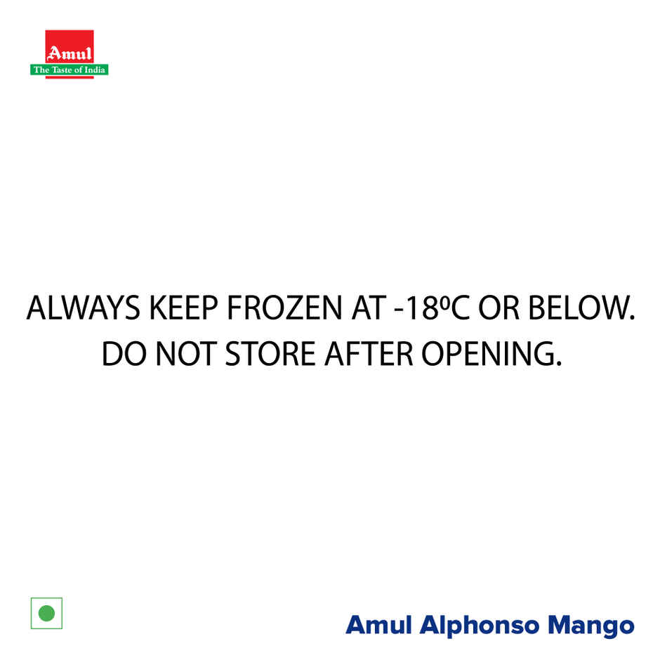 Amul Alphonso Mango Ice Cream Cup