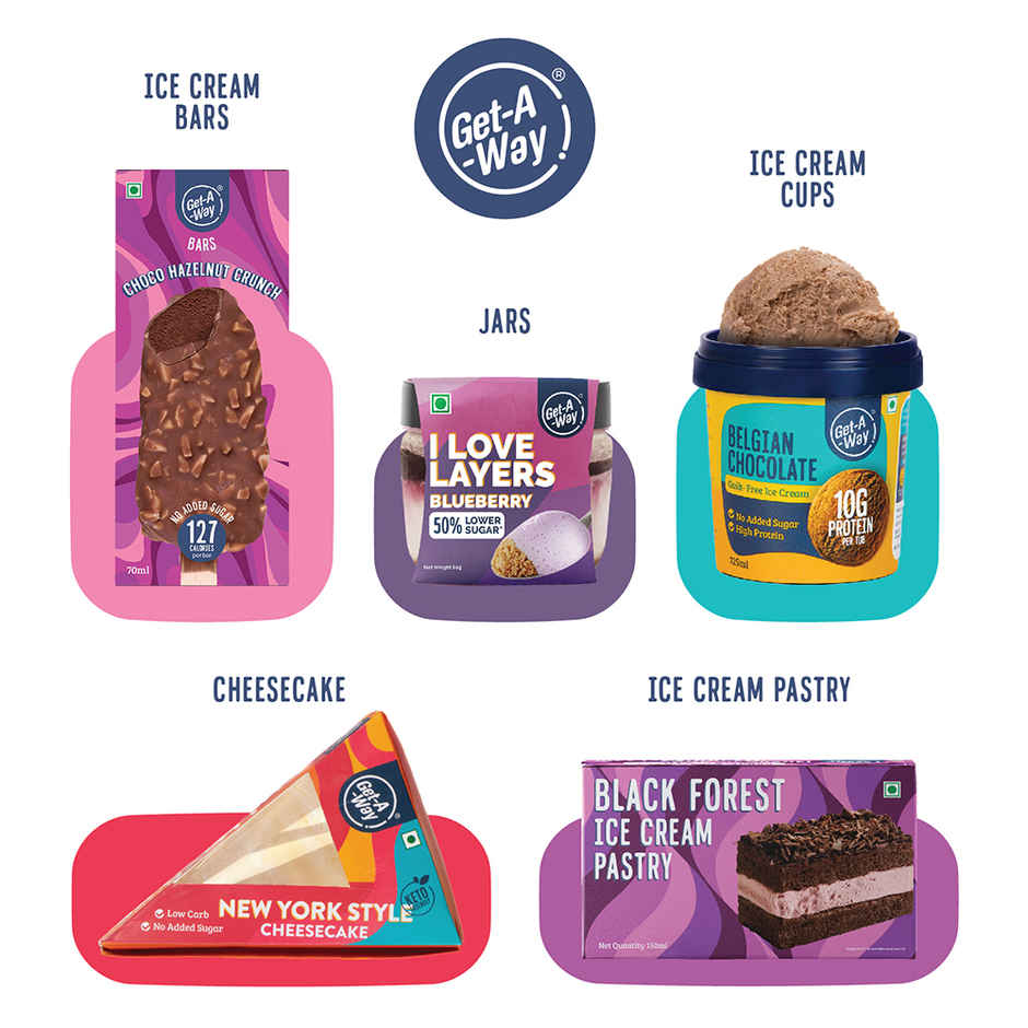 Get-A-Way Black Forest Ice Cream Pastry Combo