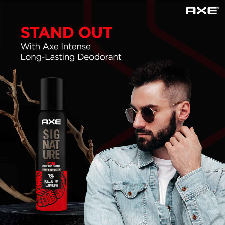 Axe Signature Intense Long Lasting No Gas Body Deodorant For Men