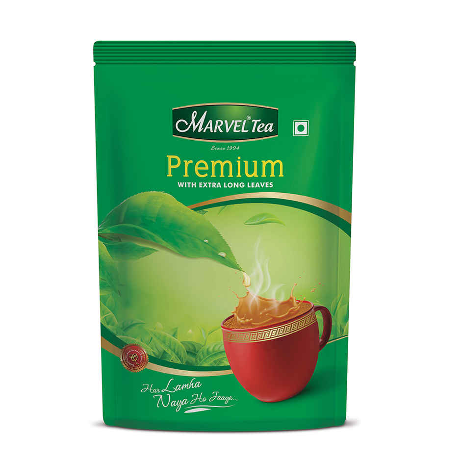 Marvel Premium Tea | Assam & Darjeeling Premium Leaves Unique Blend Chai Patti