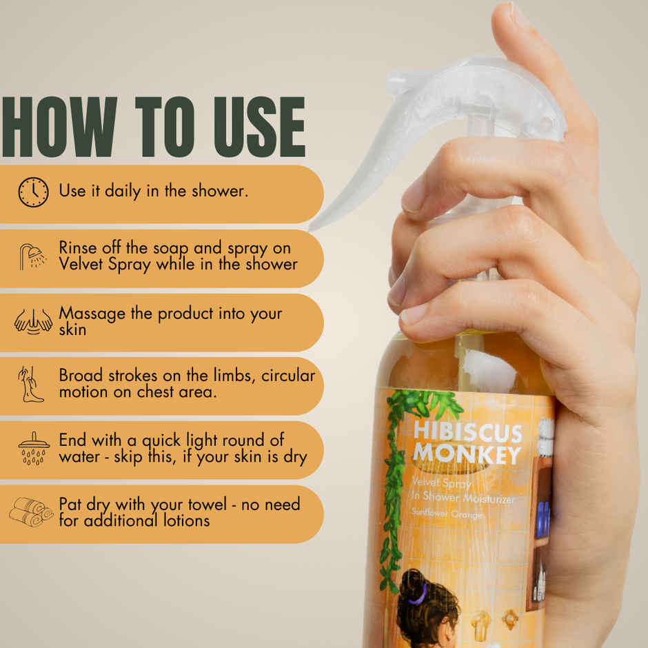 Hibiscus Monkey Velvet Spray Sunflower Orange