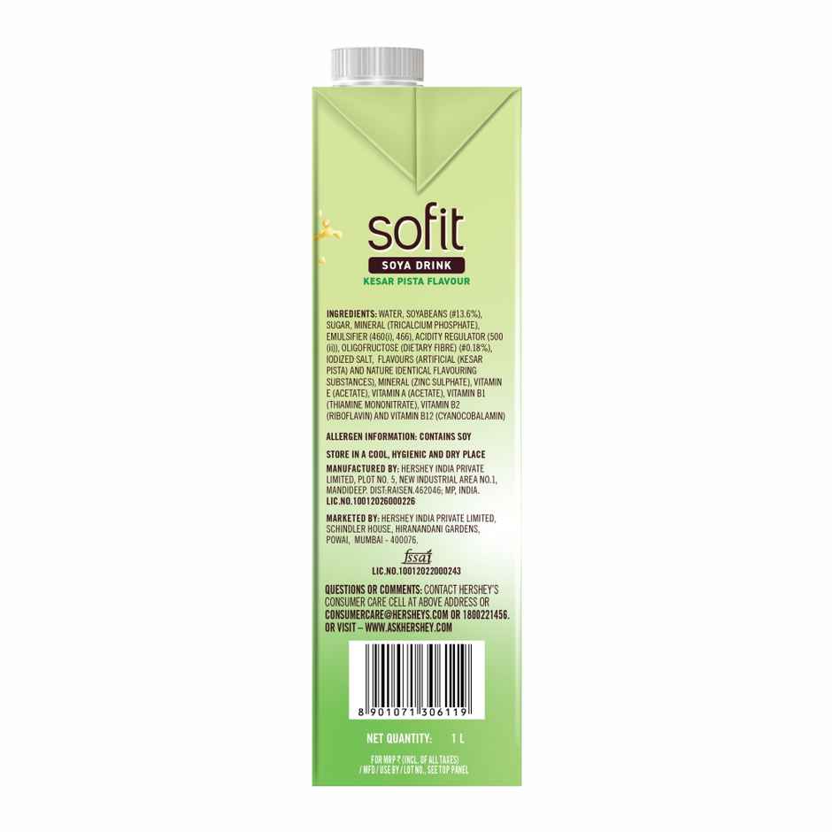 Sofit Kesar Pista Soy Milk