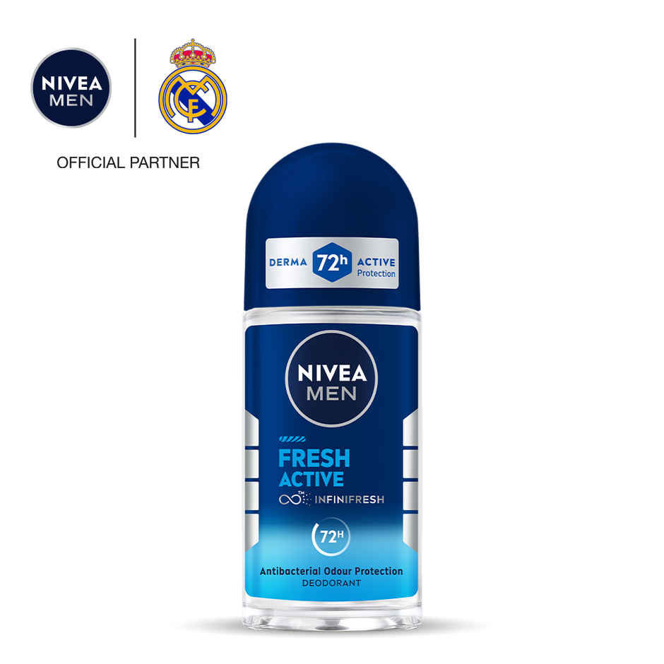Nivea Fresh Active Underarm Roll On 72h Protection