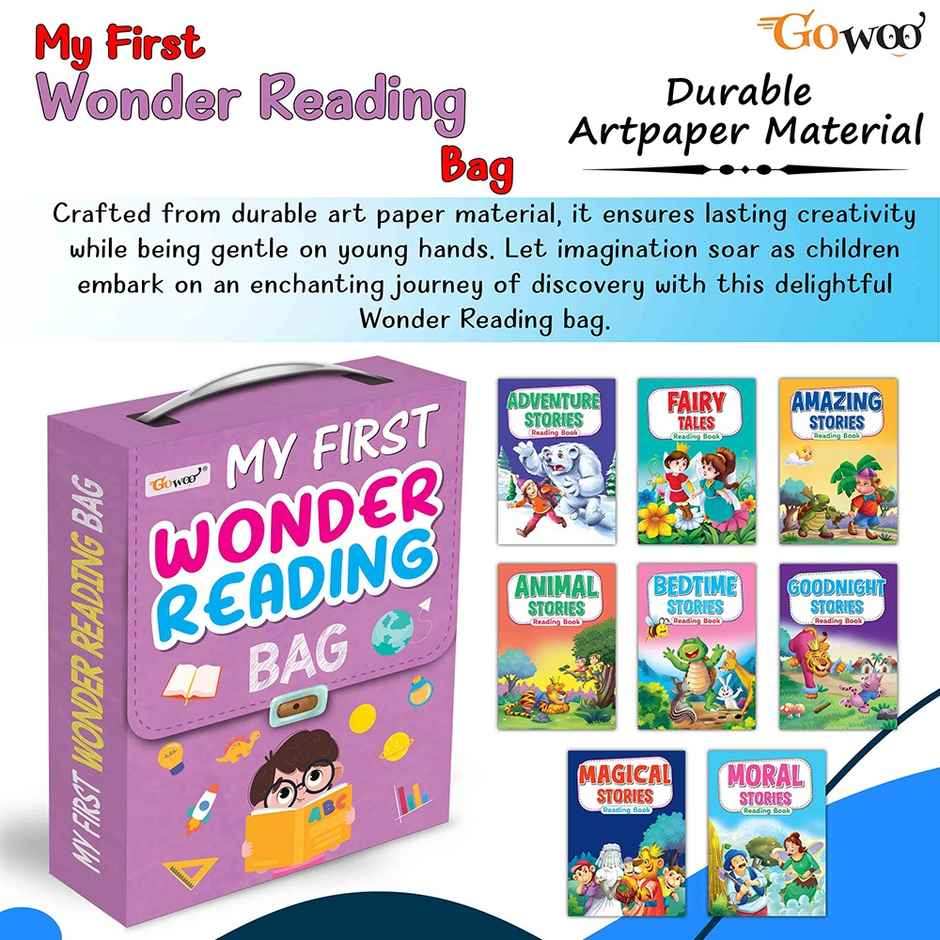 My First Wonder Reading Bag - Early Learning Reading Book | My First Learning Book Set of 8 Book